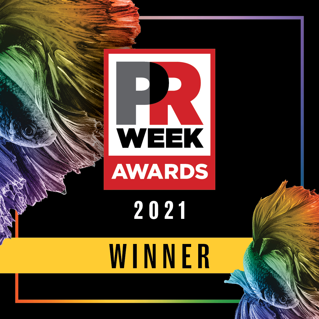 PRWeek Awards winner graphic