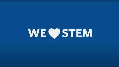 We love stem text