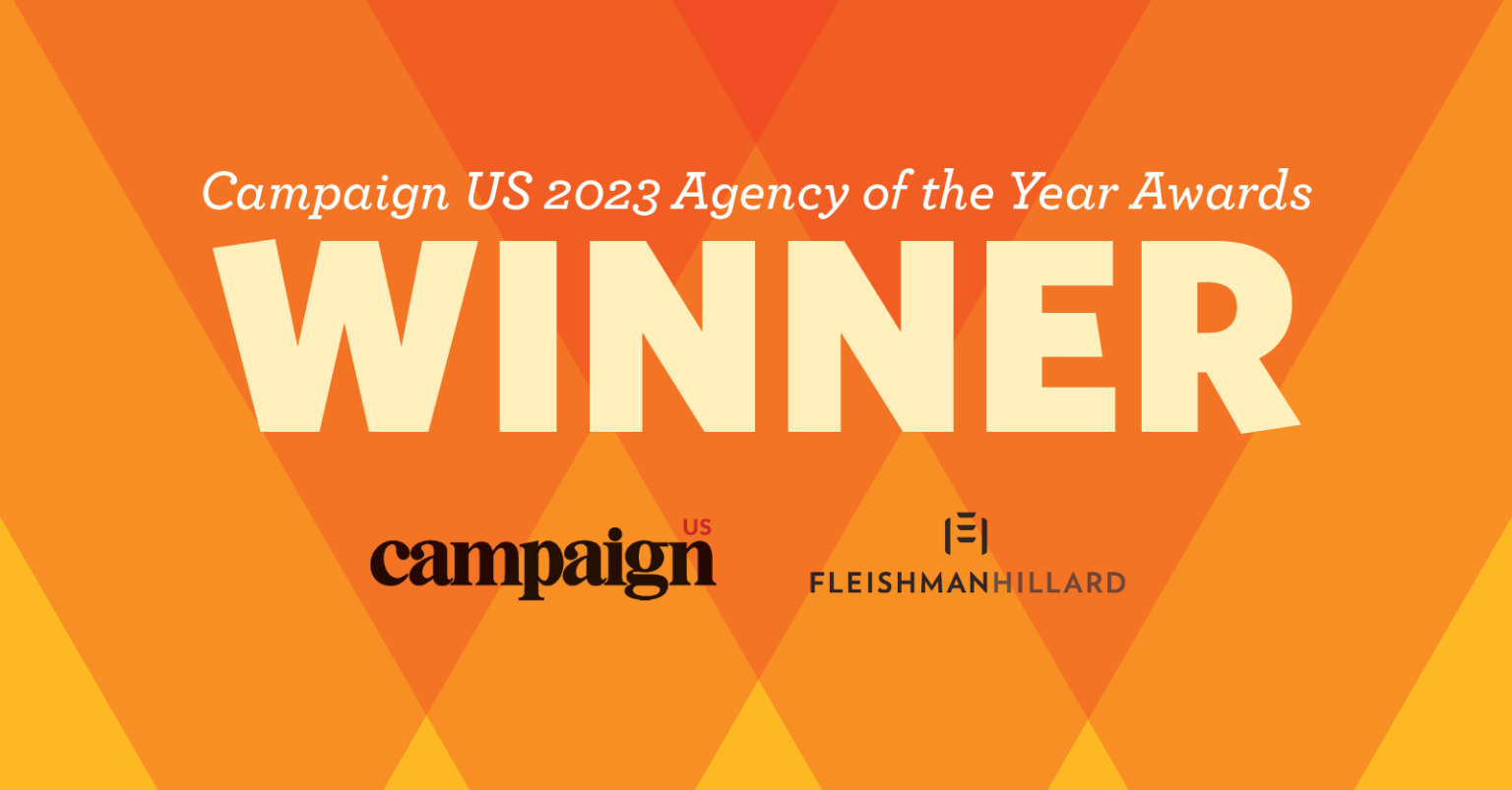 FleishmanHillard Winning Streak Continues, Earns PR Agency of the Year